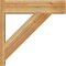 Ekena Millwork Traditional Block Rough Sawn Outlooker, Western Red Cedar, 8"W x 30"D x 30"H OUT08X30X30TRA05RWR - alternate 2